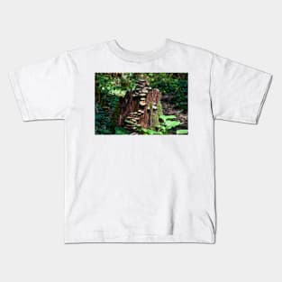 Mushroom Stump Kids T-Shirt